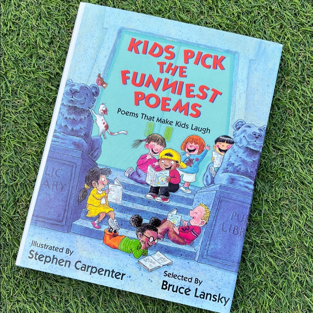 VINTAGE Children’s book Kids Pick the Funniest Poems. 1991 hardcover